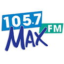 105.7 MAX fm logo